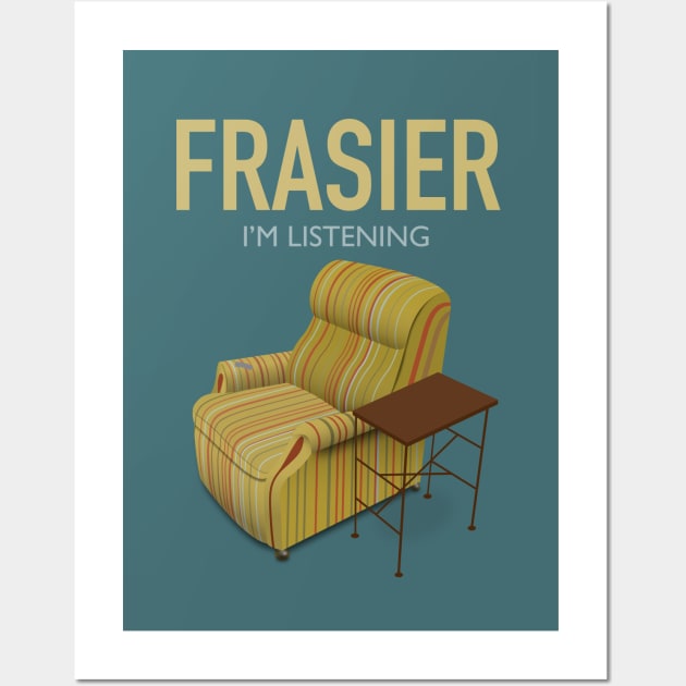 Frasier - TV Series Poster Wall Art by MoviePosterBoy